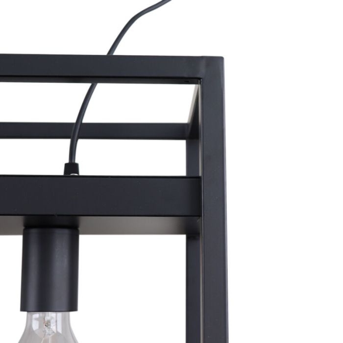 Industriële hanglamp zwart, Frama