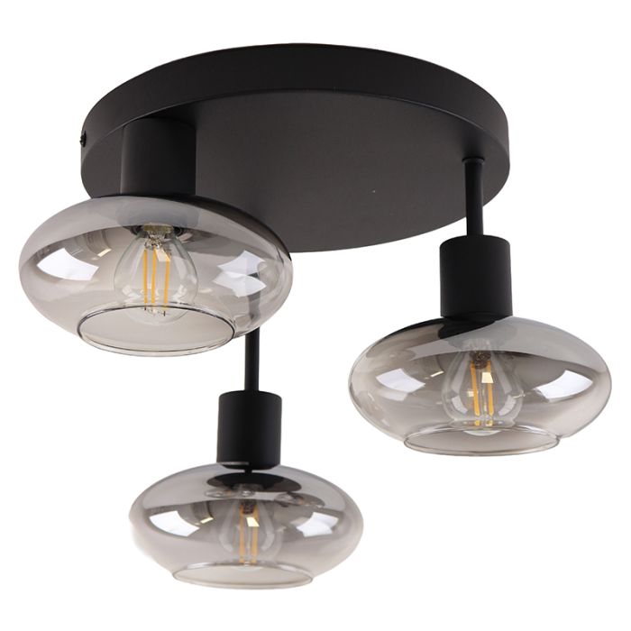 Design plafondlamp grijs, Skip
