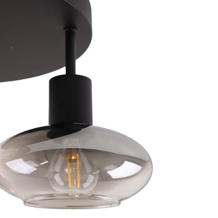 Design plafondlamp grijs, Skip