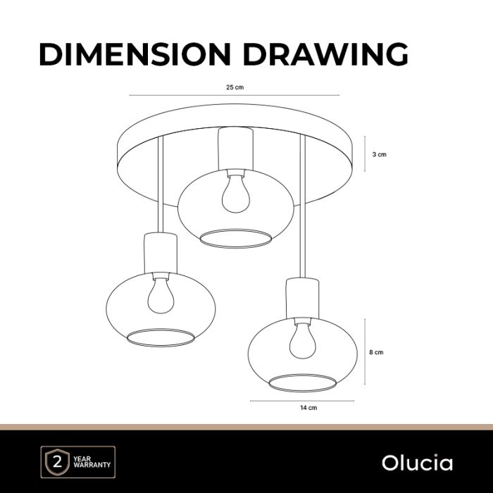 Design plafondlamp grijs, Skip