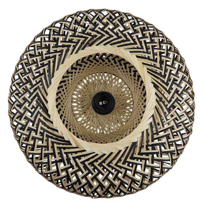 Rotan plafonnière bruin, Heimen