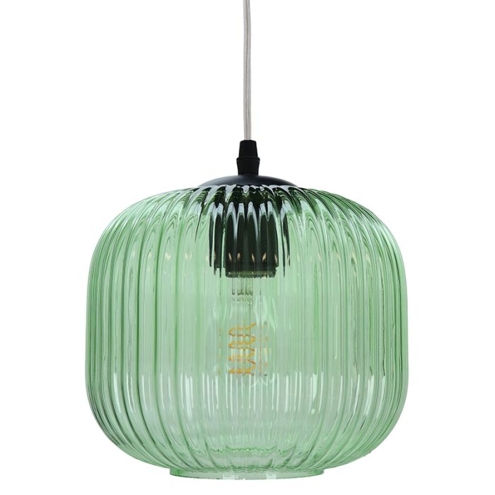 Retro hanglamp groen, Charlois