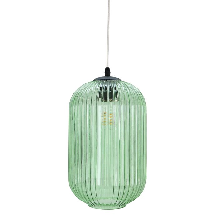 Retro hanglamp groen, Charlois