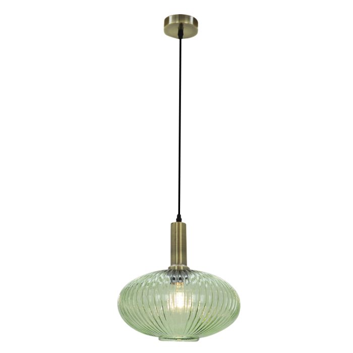 Retro hanglamp groen, Charlois
