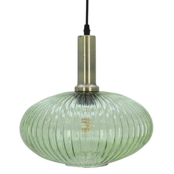 Retro hanglamp groen, Charlois