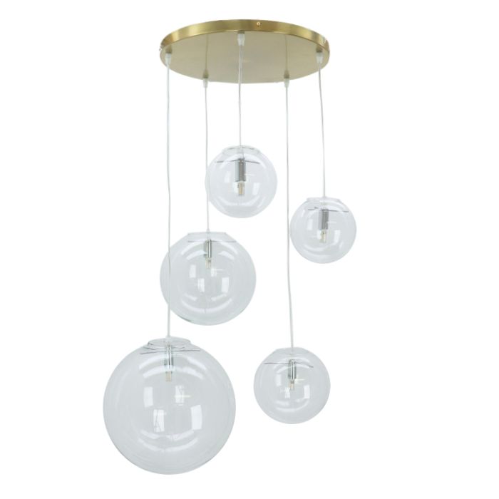 Design hanglamp transparant, Lissa