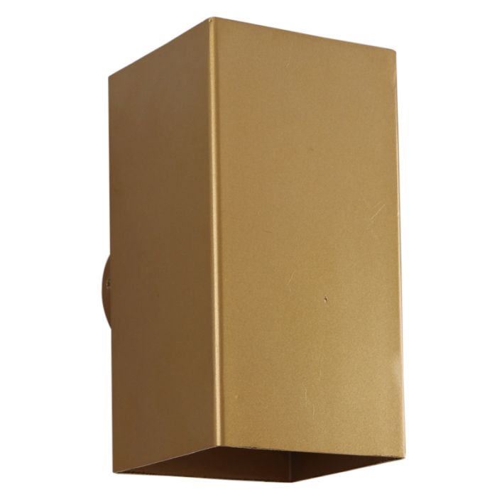 Moderne wandlamp messing, Mac