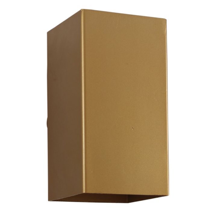 Moderne wandlamp messing, Mac