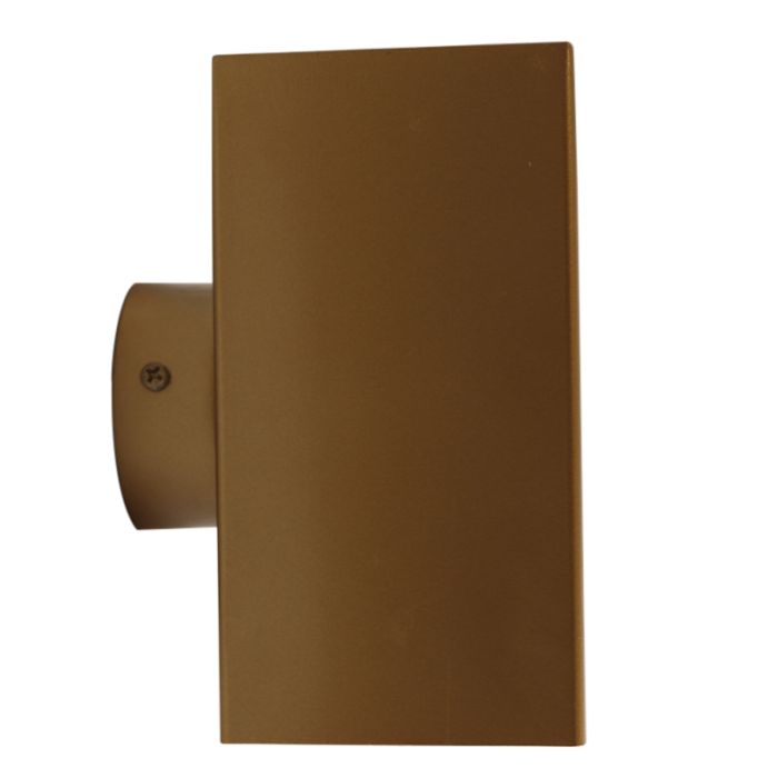 Moderne wandlamp messing, Mac