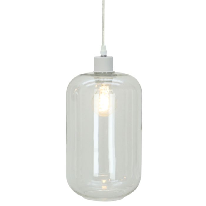 Design hanglamp transparant, Mannus