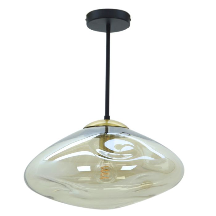 Design plafondlamp amber, Evita