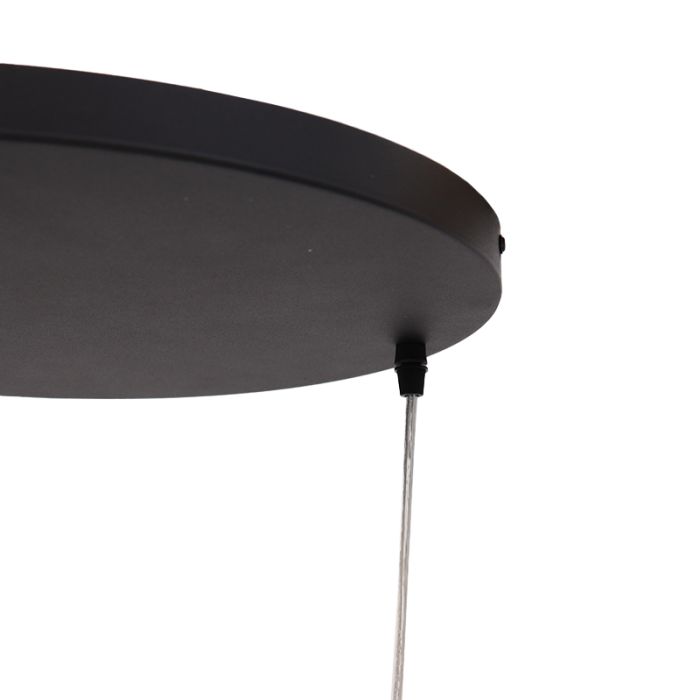 Retro hanglamp amber, Charlois