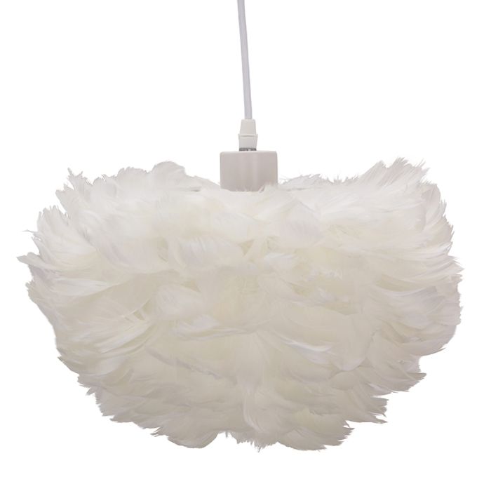 Stoffen hanglamp wit, Suzie
