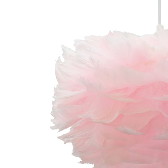 Stoffen hanglamp roze, Suzie