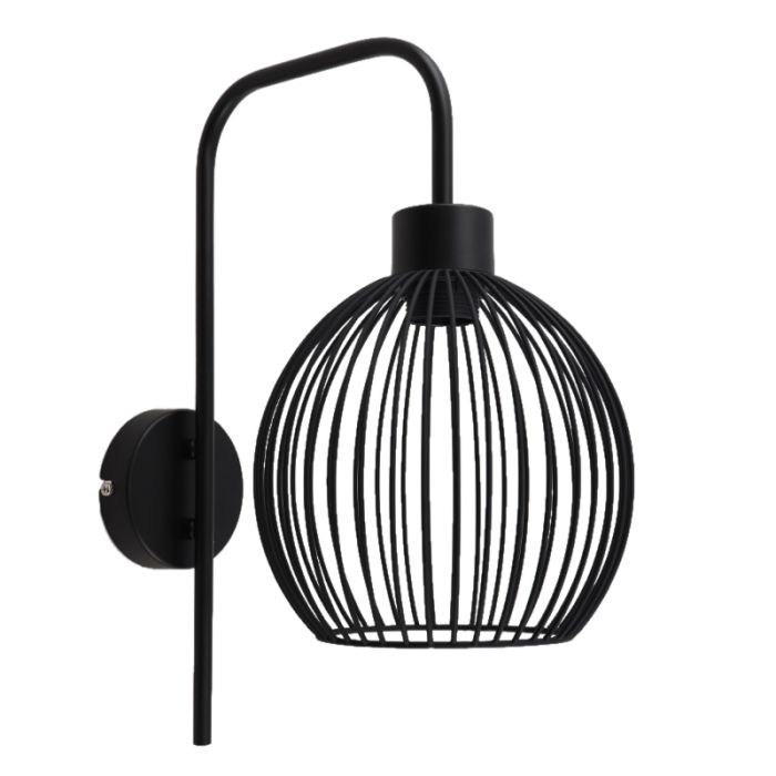 Industriële wandlamp zwart, Wiro