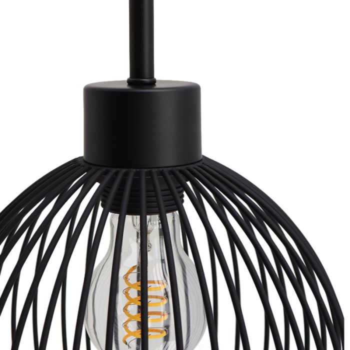 Industriële wandlamp zwart, Wiro