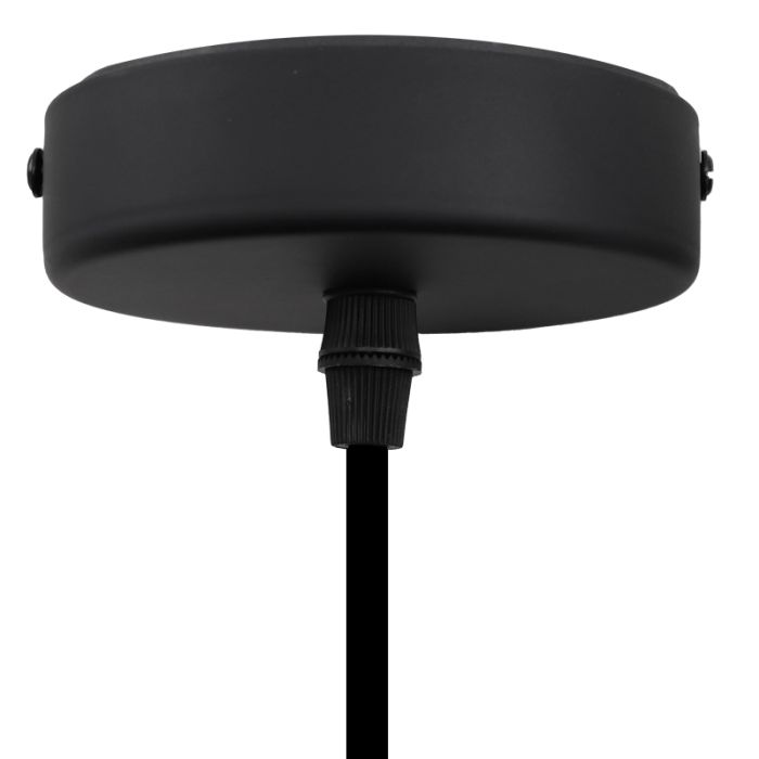 Industriële badkamer hanglamp zwart, Wiro, IP44