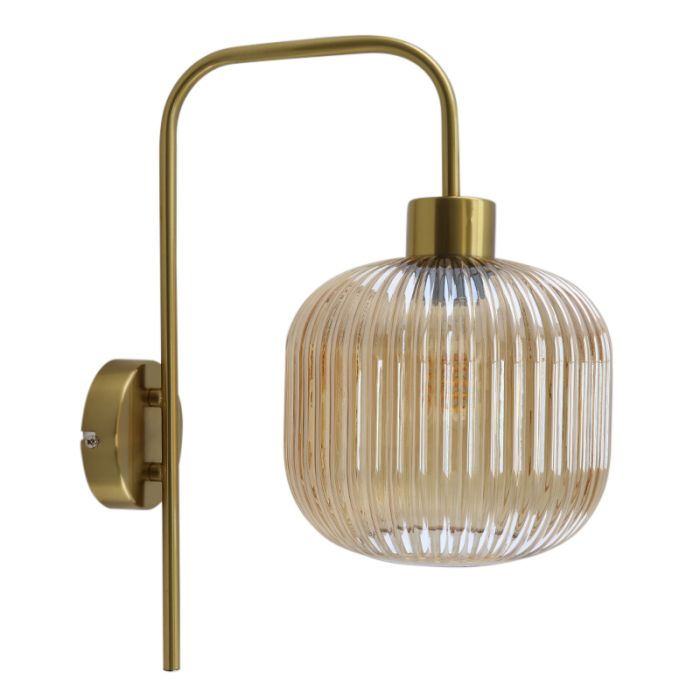 Design wandlamp amber, Charlois