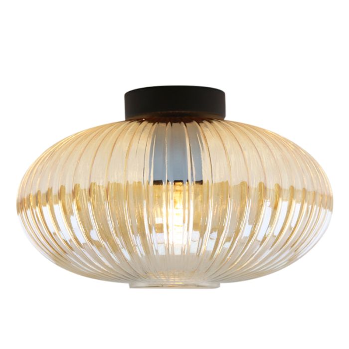 Design plafonnière amber, Charlois