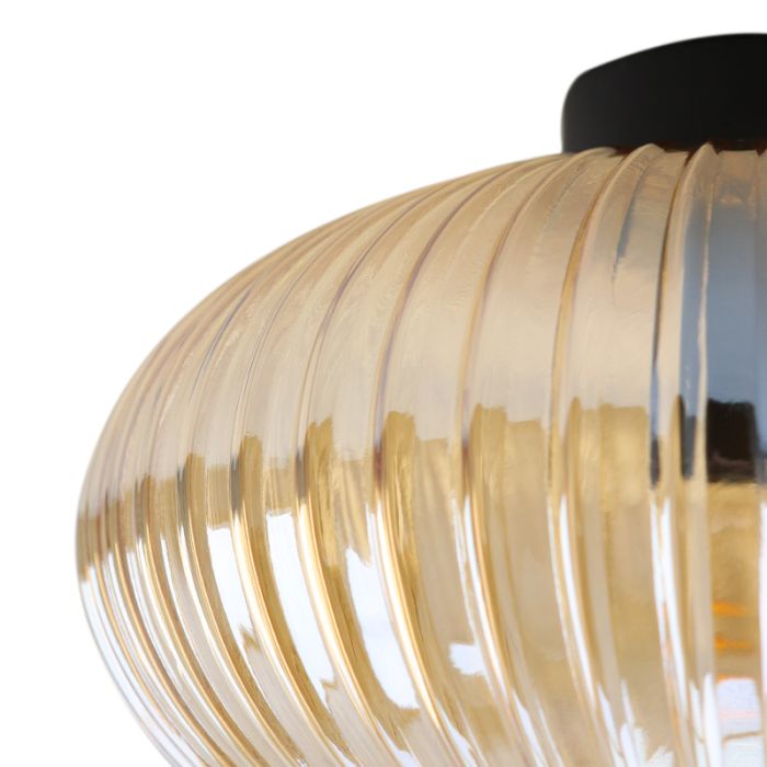 Design plafonnière amber, Charlois