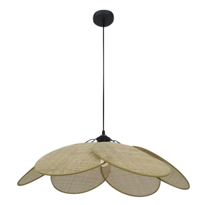 Rotan hanglamp bruin, Rowen