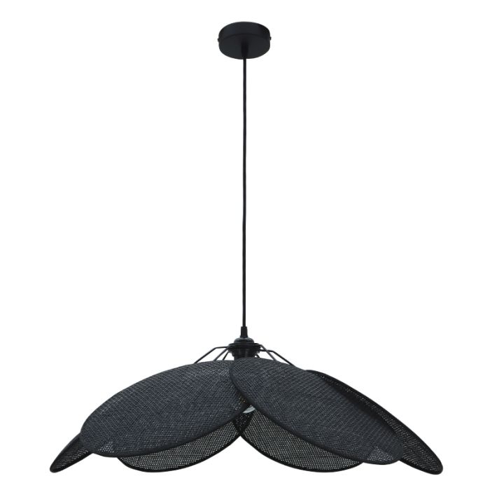 Rotan hanglamp zwart, Rowen