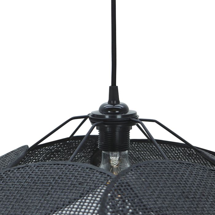 Rotan hanglamp zwart, Rowen