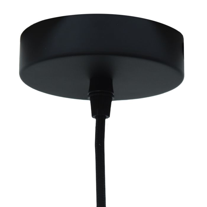 Rotan hanglamp zwart, Rowen