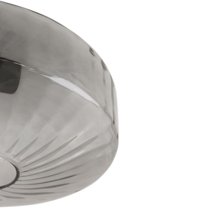 Design plafondlamp grijs, Sevda