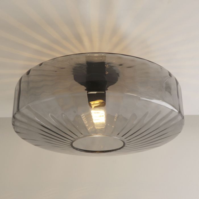 Design plafondlamp grijs, Sevda