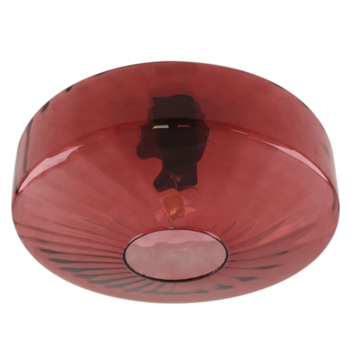 Design plafondlamp rood, Sevda