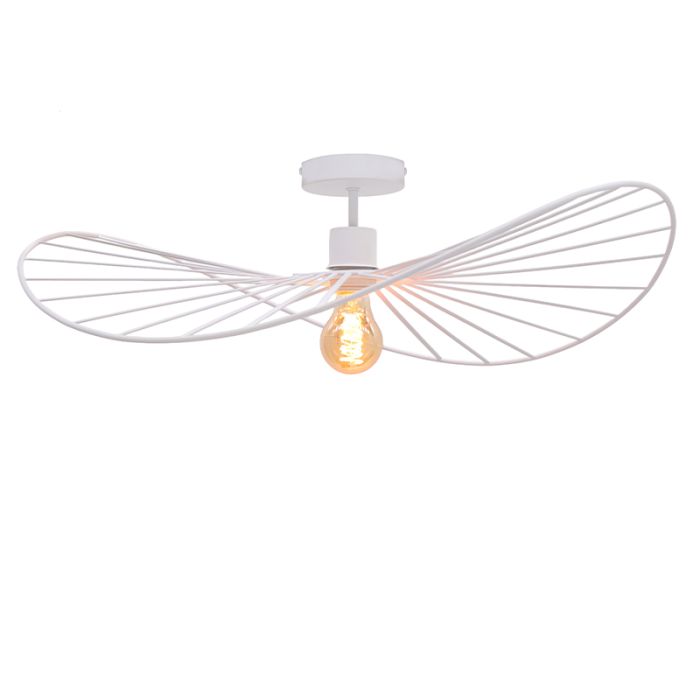 Moderne plafondlamp wit, Jolinda
