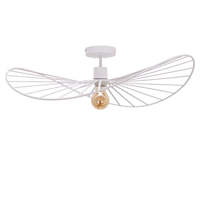 Moderne plafondlamp wit, Jolinda