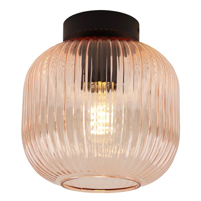 Design plafondlamp roze, Charlois