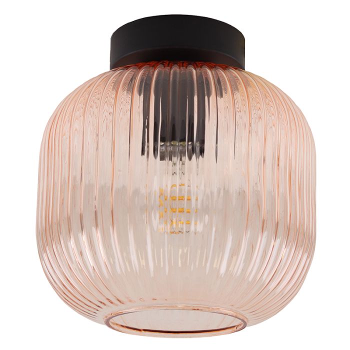Design plafondlamp roze, Charlois