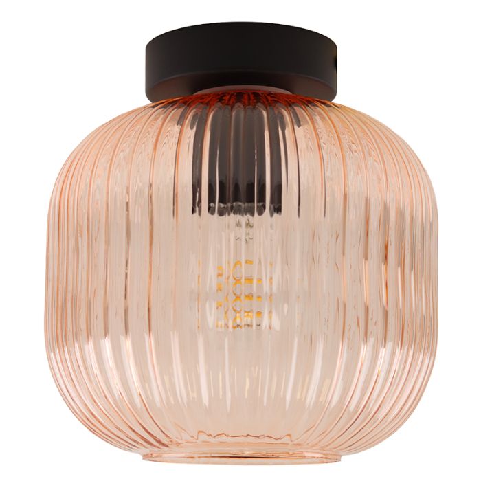 Design plafondlamp roze, Charlois