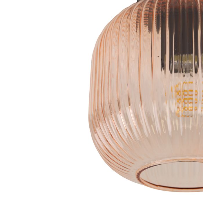 Design plafondlamp roze, Charlois