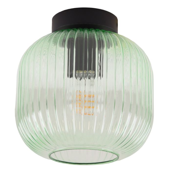 Design plafondlamp groen, Charlois