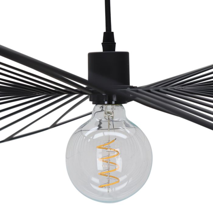 Moderne hanglamp zwart, Jolinda