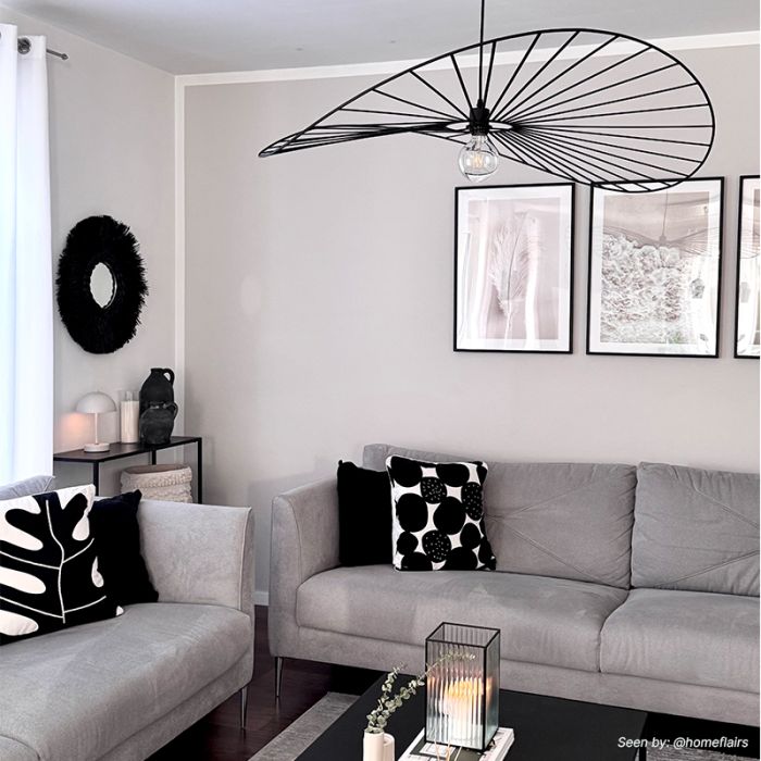 Moderne hanglamp zwart, Jolinda