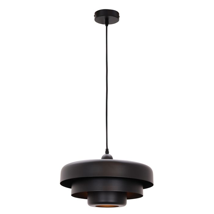 Moderne hanglamp zwart, Meredith