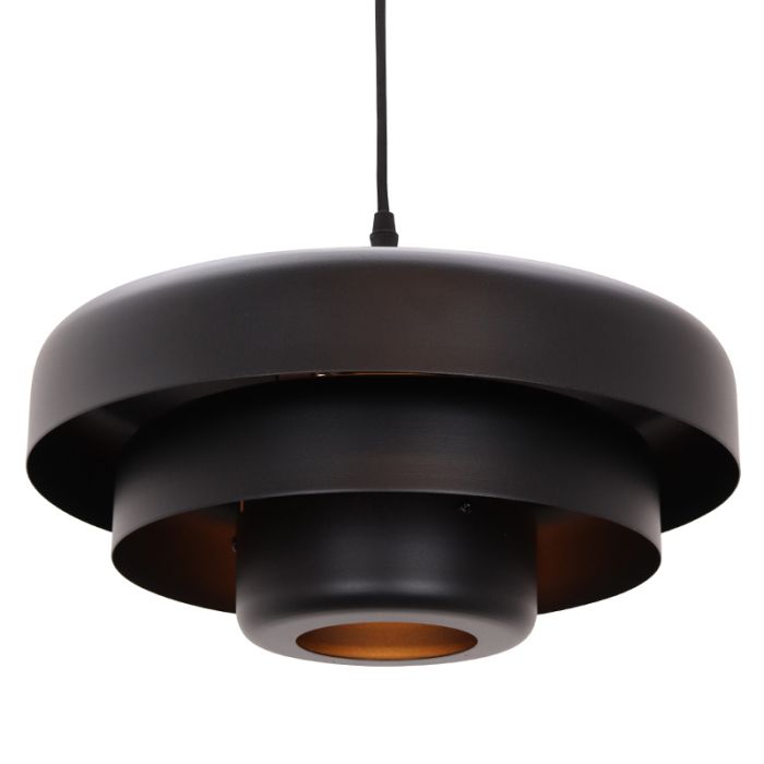 Moderne hanglamp zwart, Meredith