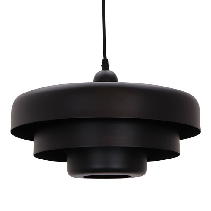 Moderne hanglamp zwart, Meredith