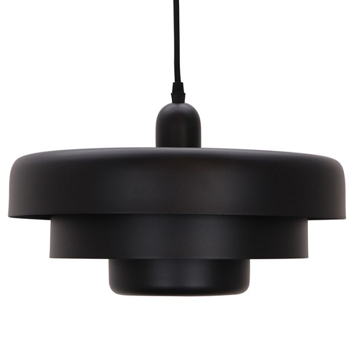 Moderne hanglamp zwart, Meredith