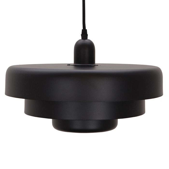 Moderne hanglamp zwart, Meredith
