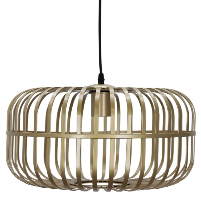 Industriële hanglamp goud, Tobi