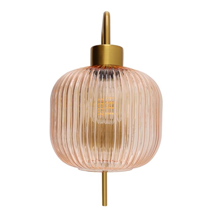 Design wandlamp roze, Charlois