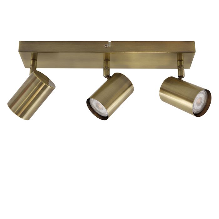 Moderne plafondspot brons, Elena