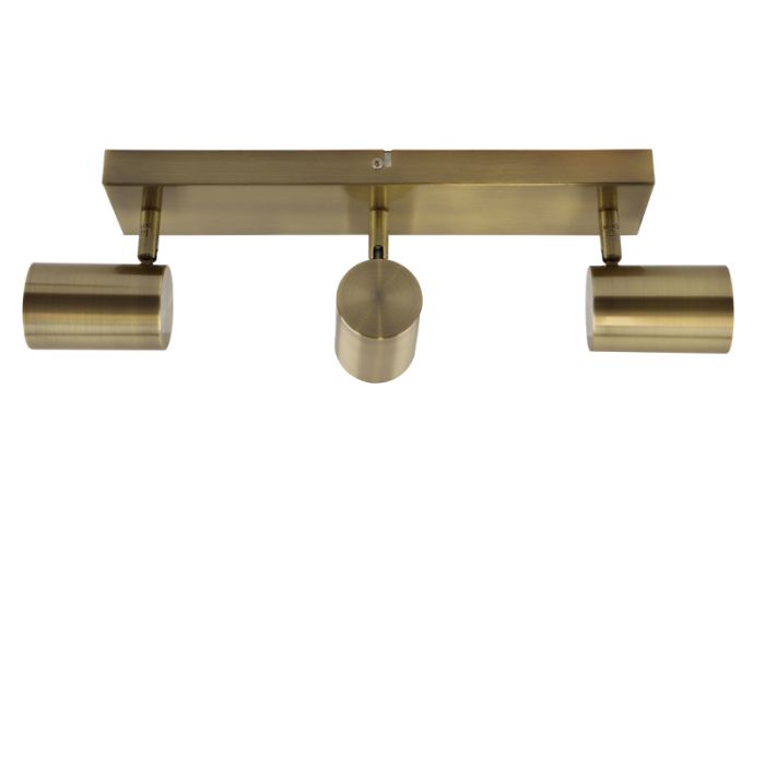 Moderne plafondspot brons, Elena