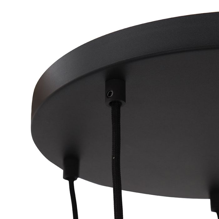 Moderne hanglamp zwart, Gianni